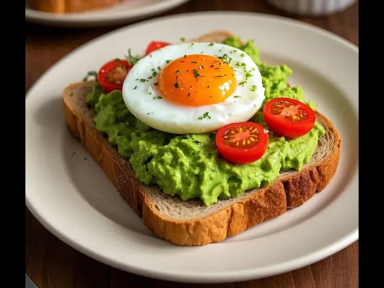 Avocado Toast with Poached Egg