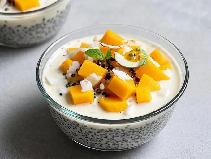 Chia Fruit Pudding Bowl